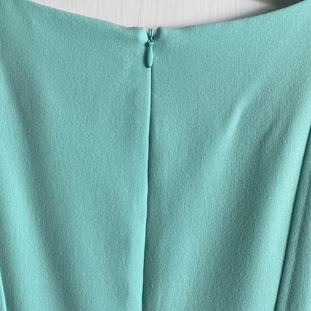 Ralph Lauren sea foam green dress.  EUC.  Size 4. - Picture 6 of 7